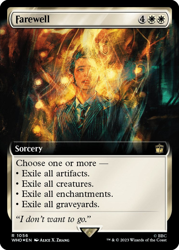 Farewell (Extended Art) (Surge Foil) [Doctor Who] | Magic Magpie