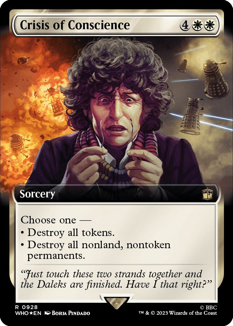 Crisis of Conscience (Extended Art) (Surge Foil) [Doctor Who] | Magic Magpie