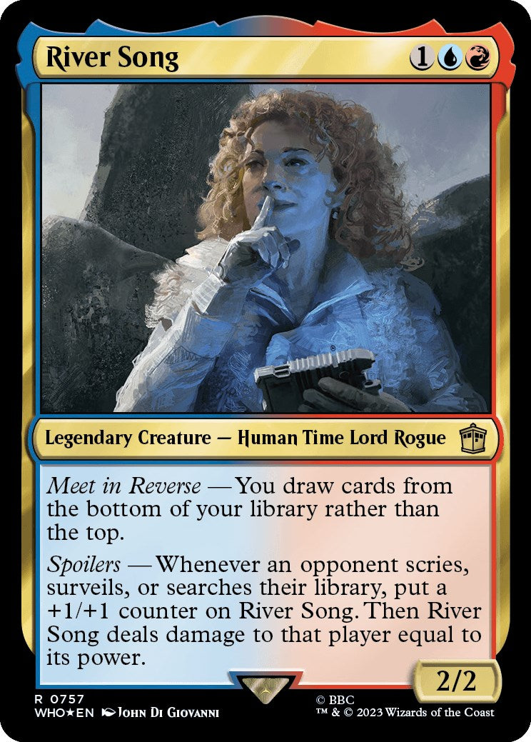 River Song (Surge Foil) [Doctor Who] | Magic Magpie