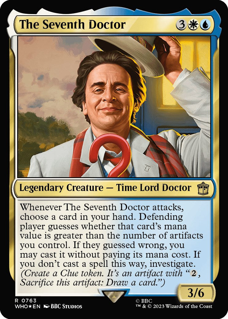 The Seventh Doctor (Surge Foil) [Doctor Who] | Magic Magpie