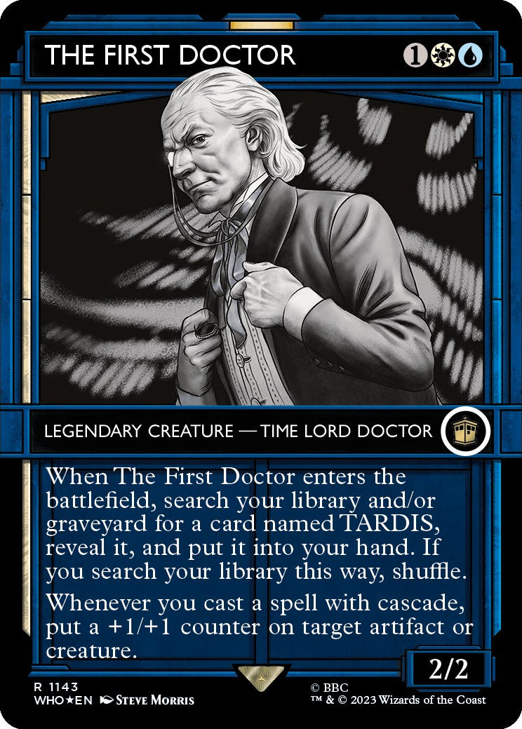 The First Doctor (Showcase) (Surge Foil) [Doctor Who] | Magic Magpie