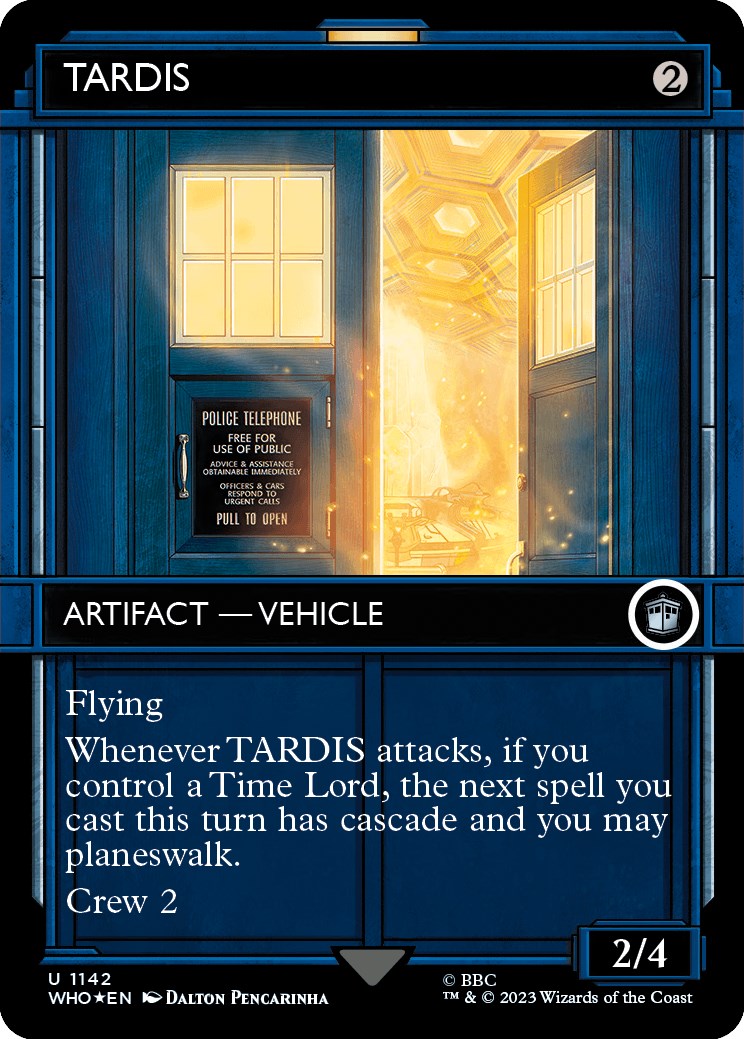 TARDIS (Showcase) (Surge Foil) [Doctor Who] | Magic Magpie