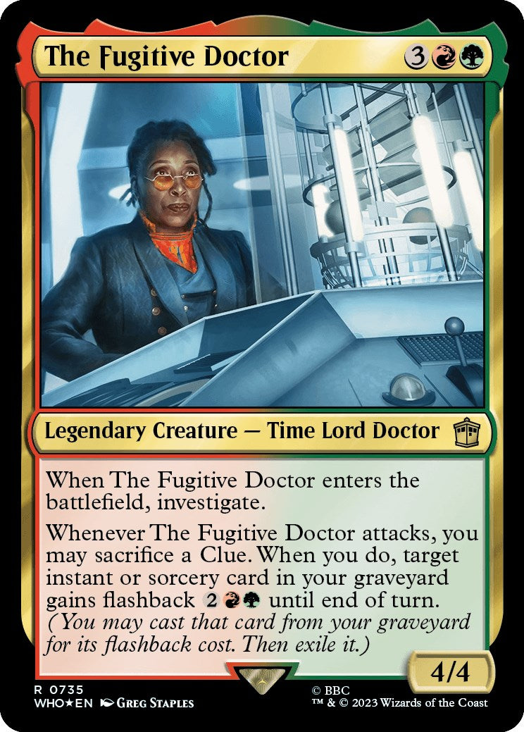 The Fugitive Doctor (Surge Foil) [Doctor Who] | Magic Magpie