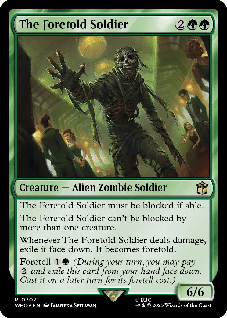 The Foretold Soldier (Surge Foil) [Doctor Who] | Magic Magpie