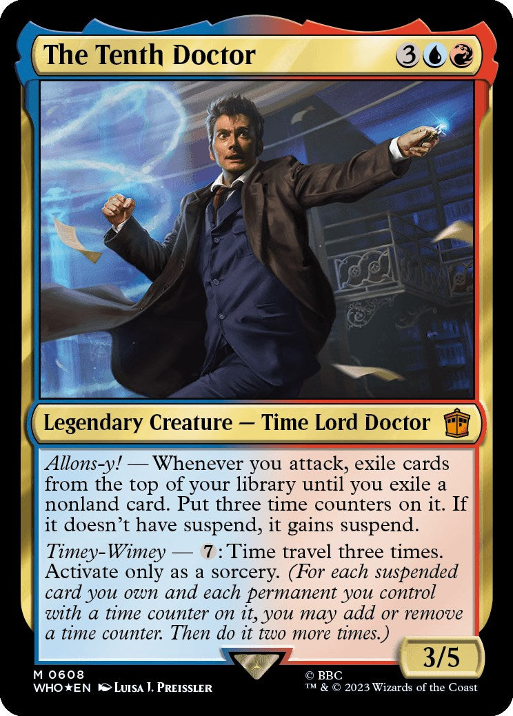 The Tenth Doctor (Surge Foil) [Doctor Who] | Magic Magpie