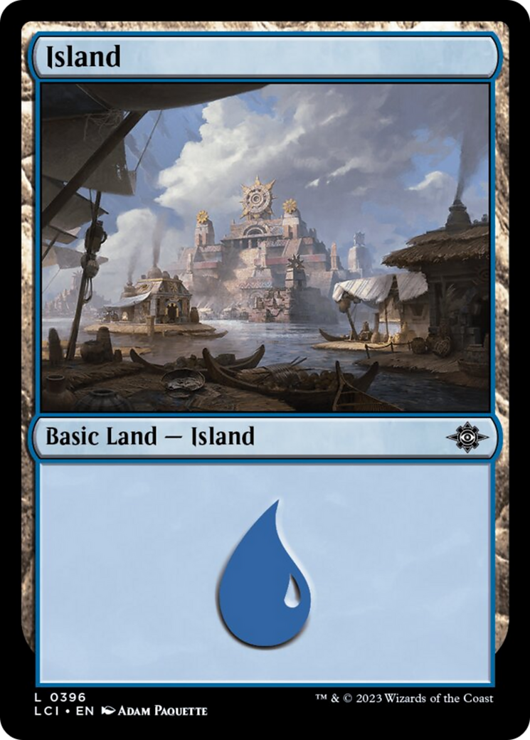 Island (0396) [The Lost Caverns of Ixalan] | Magic Magpie