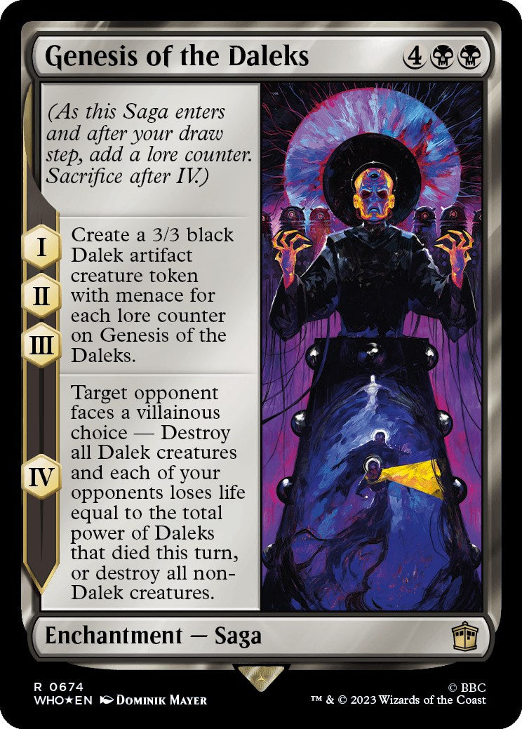 Genesis of the Daleks (Surge Foil) [Doctor Who] | Magic Magpie