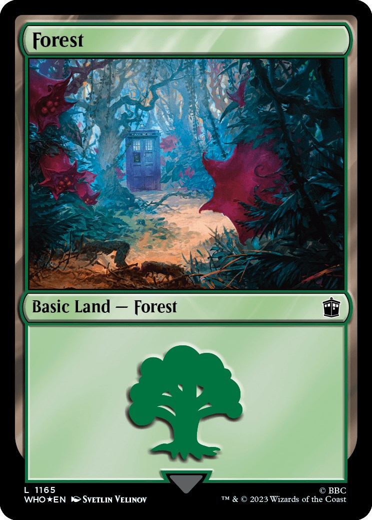 Forest (1165) (Surge Foil) [Doctor Who] | Magic Magpie