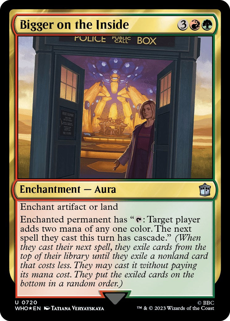 Bigger on the Inside (Surge Foil) [Doctor Who] | Magic Magpie