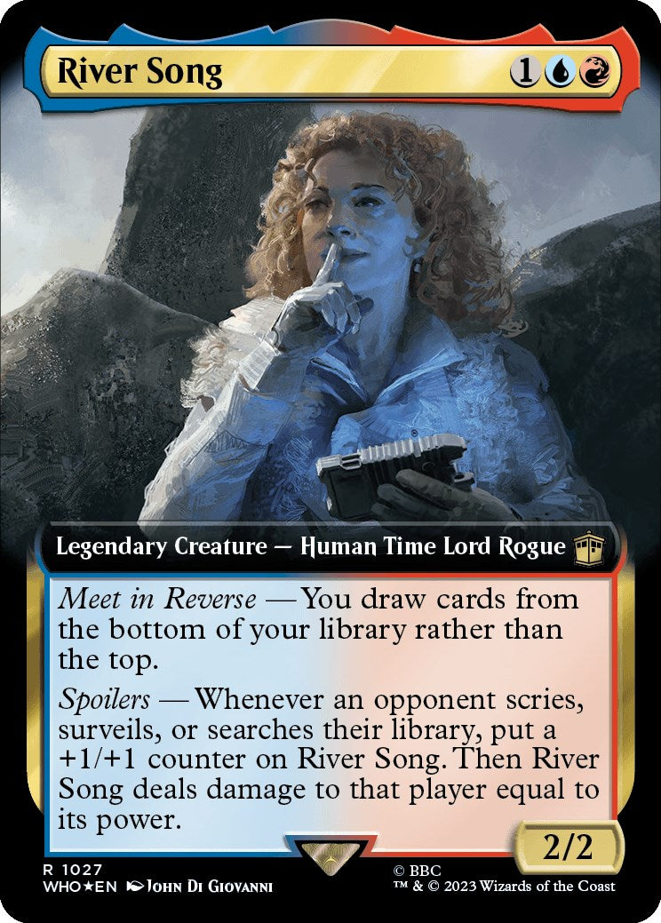 River Song (Extended Art) (Surge Foil) [Doctor Who] | Magic Magpie