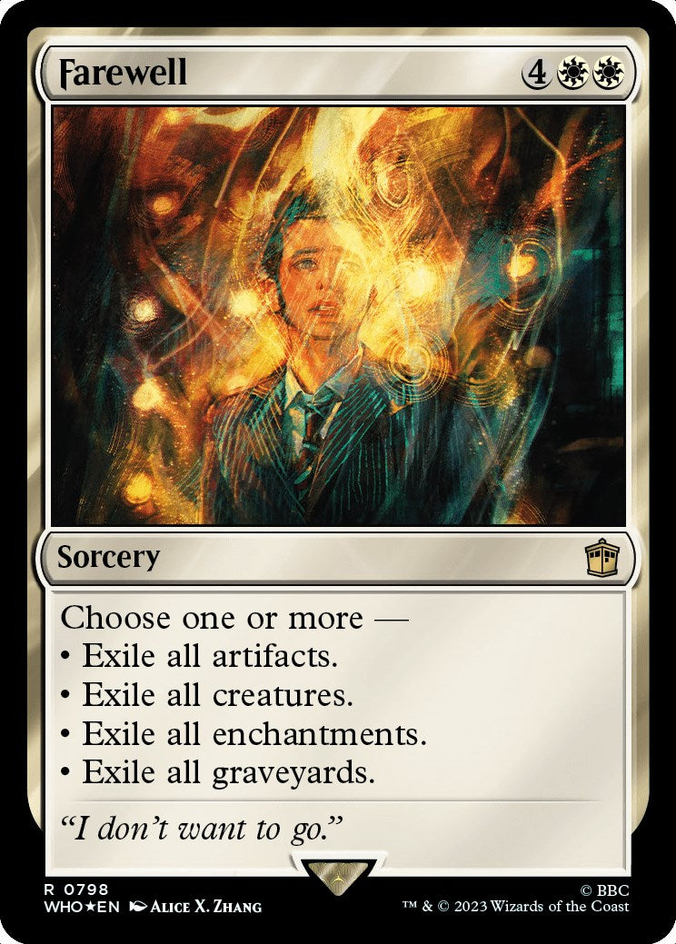 Farewell (Surge Foil) [Doctor Who] | Magic Magpie