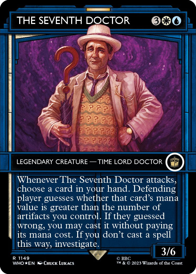 The Seventh Doctor (Showcase) (Surge Foil) [Doctor Who] | Magic Magpie