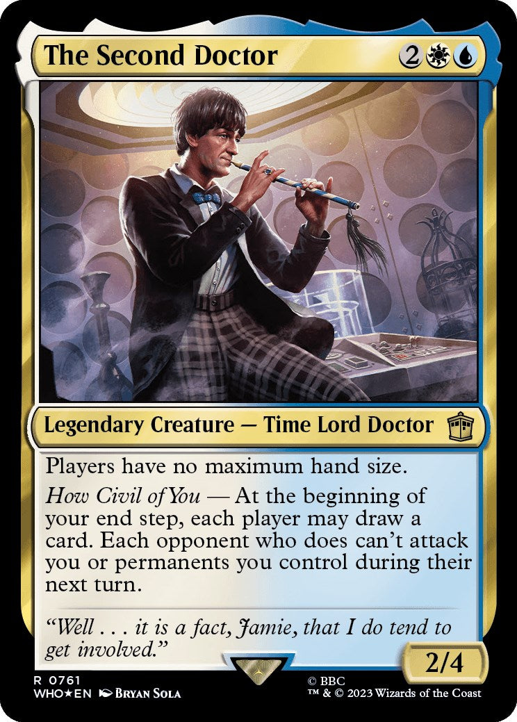 The Second Doctor (Surge Foil) [Doctor Who] | Magic Magpie