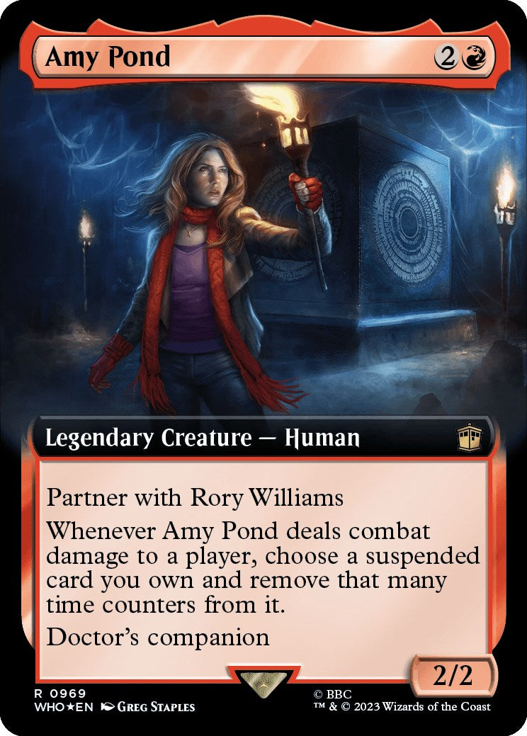 Amy Pond (Extended Art) (Surge Foil) [Doctor Who] | Magic Magpie