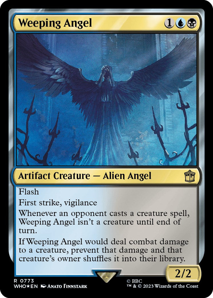Weeping Angel (Surge Foil) [Doctor Who] | Magic Magpie