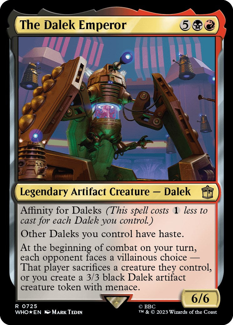 The Dalek Emperor (Surge Foil) [Doctor Who] | Magic Magpie