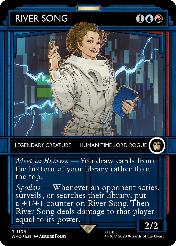 RIVER SONG (Showcase) (Surge Foil) [Doctor Who] | Magic Magpie