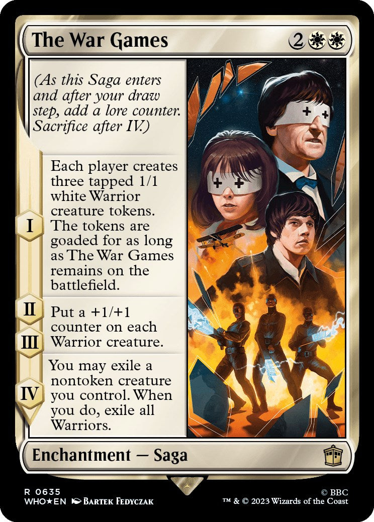 The War Games (Surge Foil) [Doctor Who] | Magic Magpie