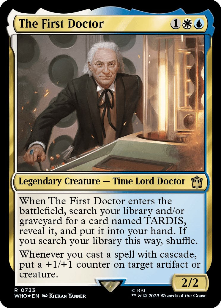 The First Doctor (Surge Foil) [Doctor Who] | Magic Magpie