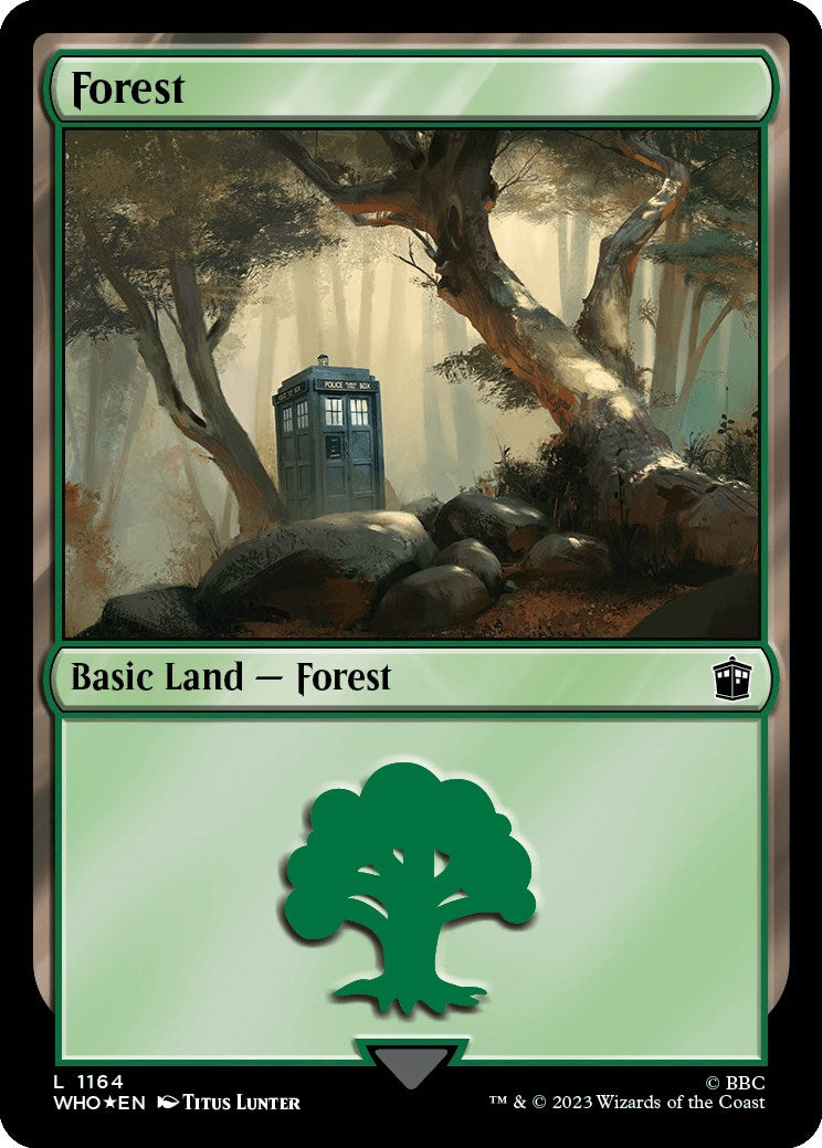 Forest (1164) (Surge Foil) [Doctor Who] | Magic Magpie