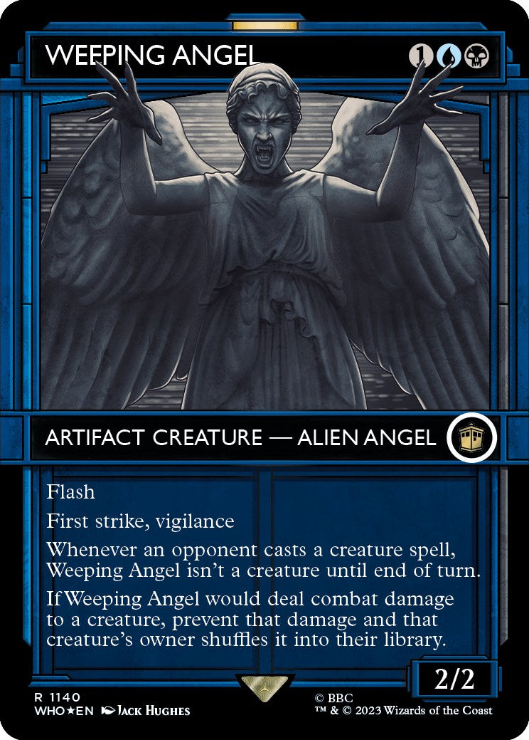 Weeping Angel (Showcase) (Surge Foil) [Doctor Who] | Magic Magpie