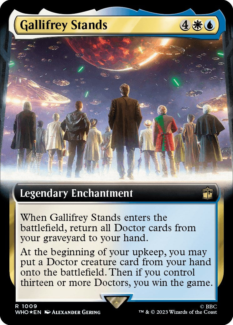 Gallifrey Stands (Extended Art) (Surge Foil) [Doctor Who] | Magic Magpie