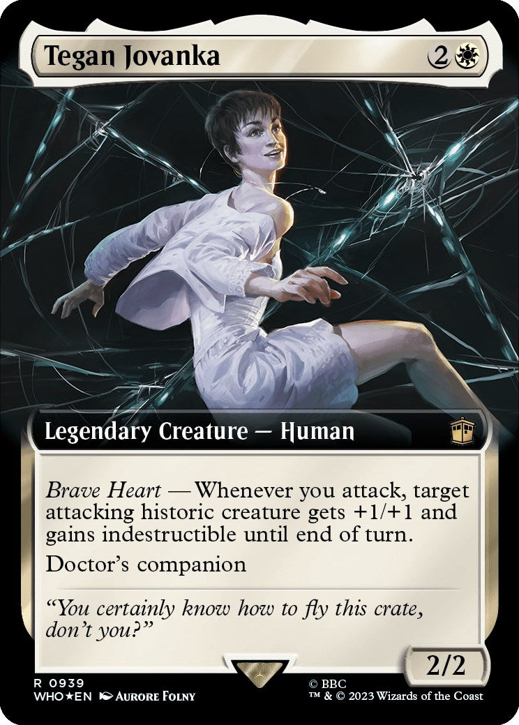 Tegan Jovanka (Extended Art) (Surge Foil) [Doctor Who] | Magic Magpie