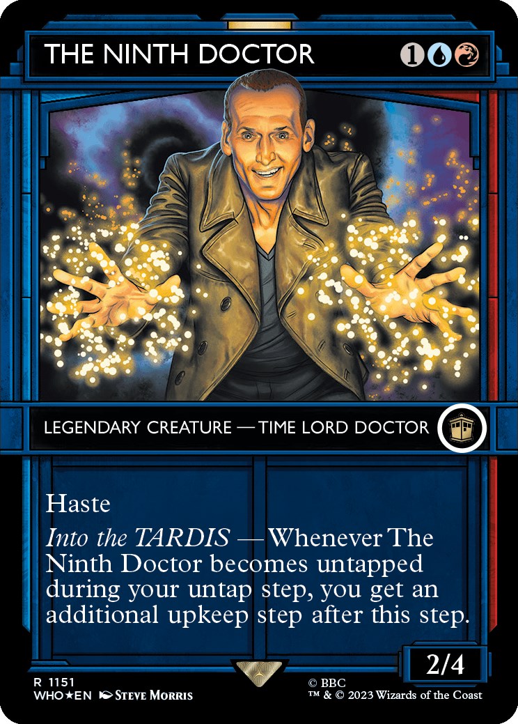 The Ninth Doctor (Showcase) (Surge Foil) [Doctor Who] | Magic Magpie