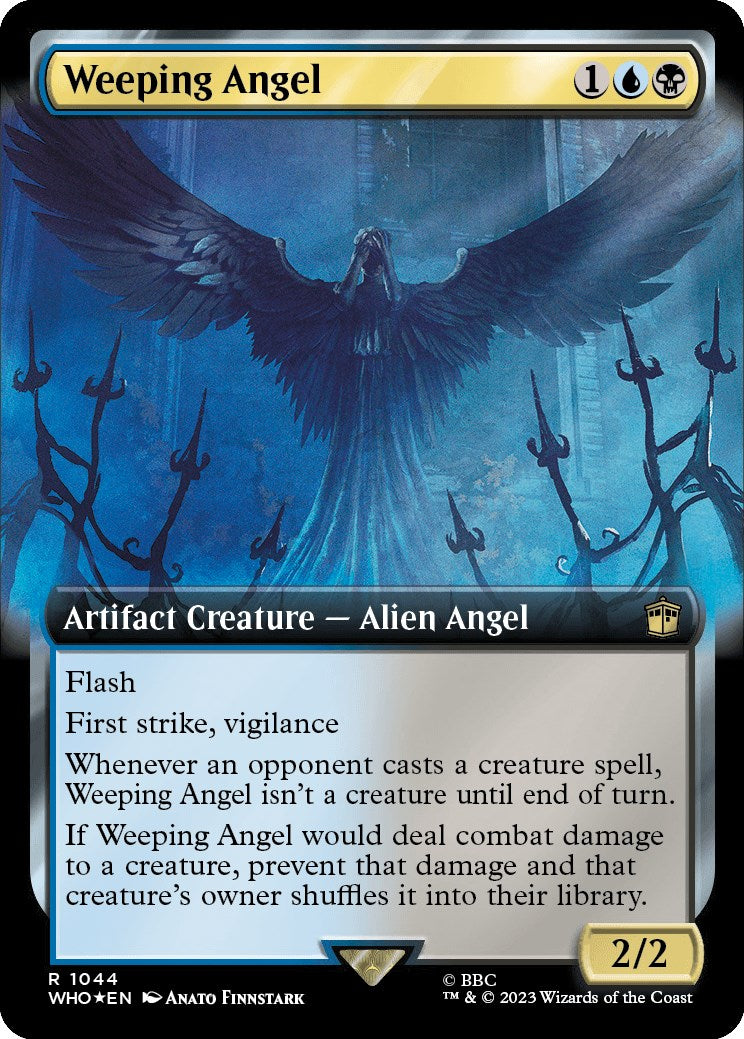 Weeping Angel (Extended Art) (Surge Foil) [Doctor Who] | Magic Magpie