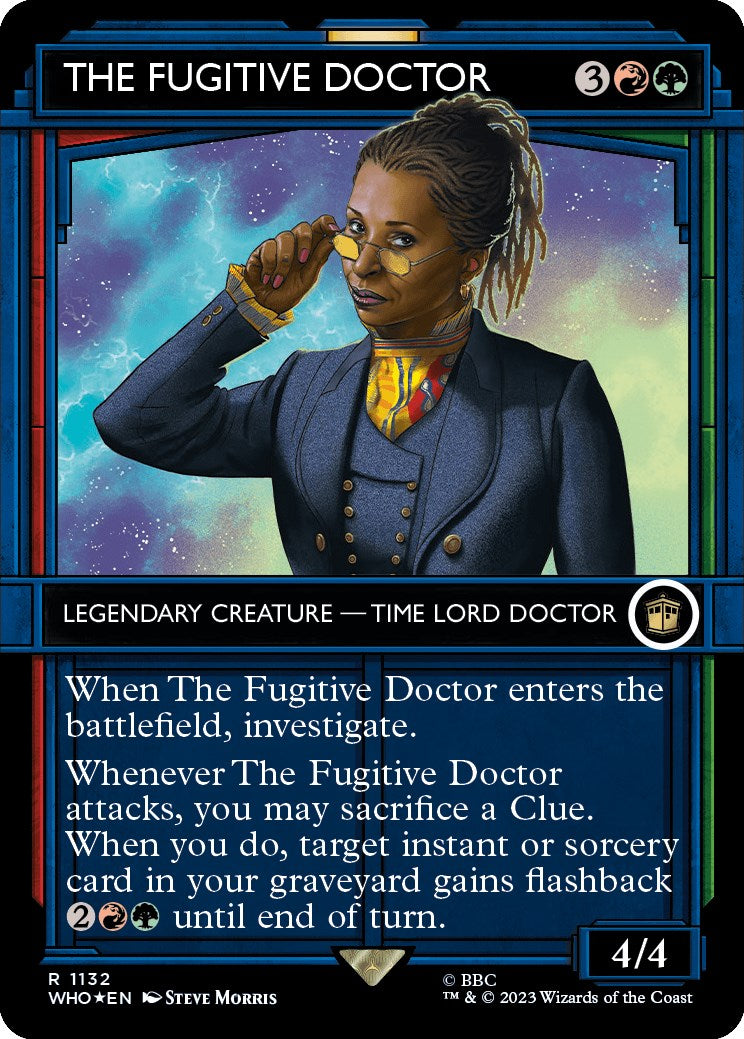 The Fugitive Doctor (Showcase) (Surge Foil) [Doctor Who] | Magic Magpie