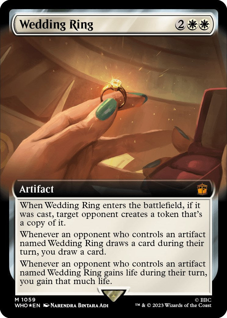 Wedding Ring (Extended Art) (Surge Foil) [Doctor Who] | Magic Magpie