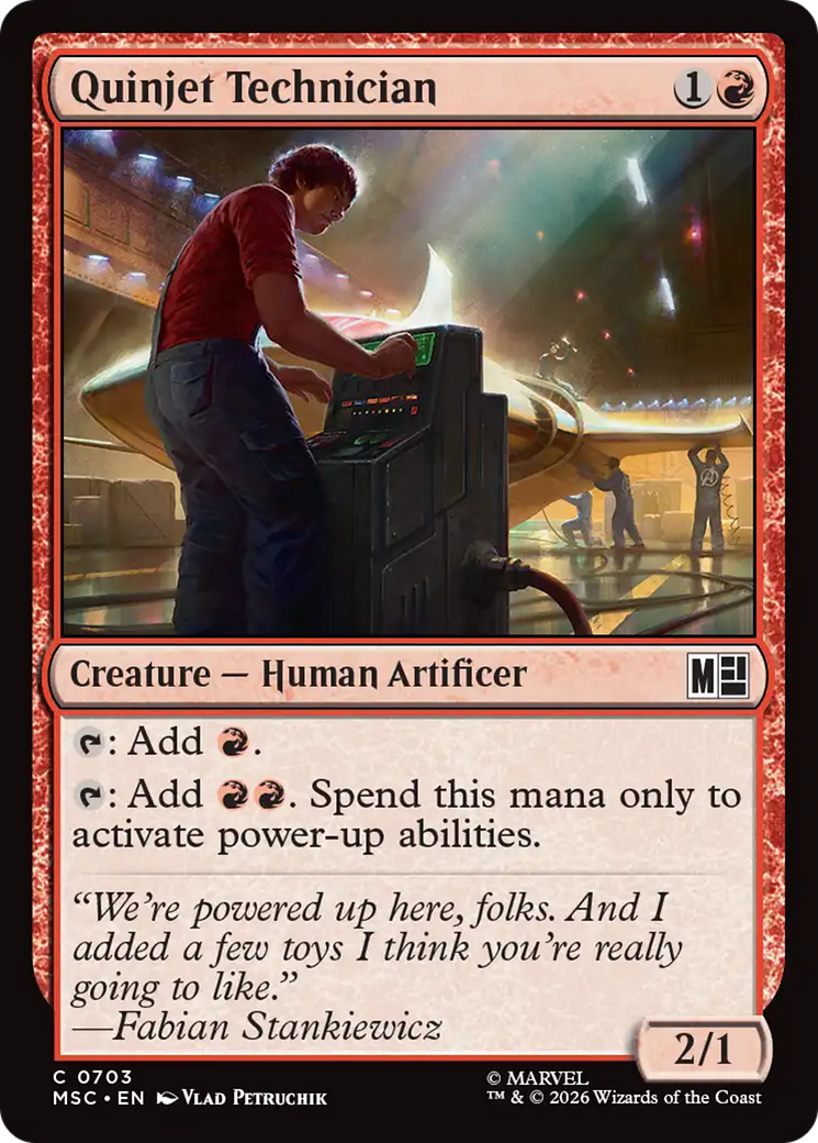 Quinjet Technician [Marvel Super Heroes Commander] | Magic Magpie
