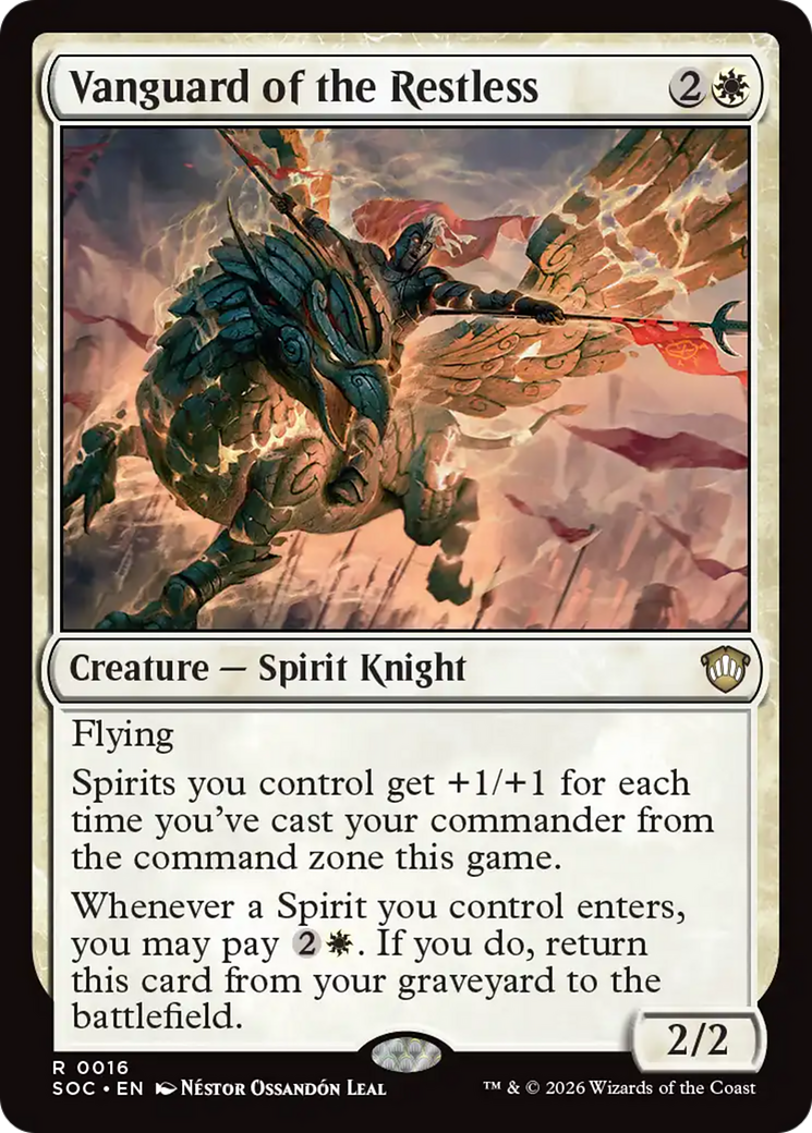 Vanguard of the Restless [Secrets of Strixhaven Commander] | Magic Magpie