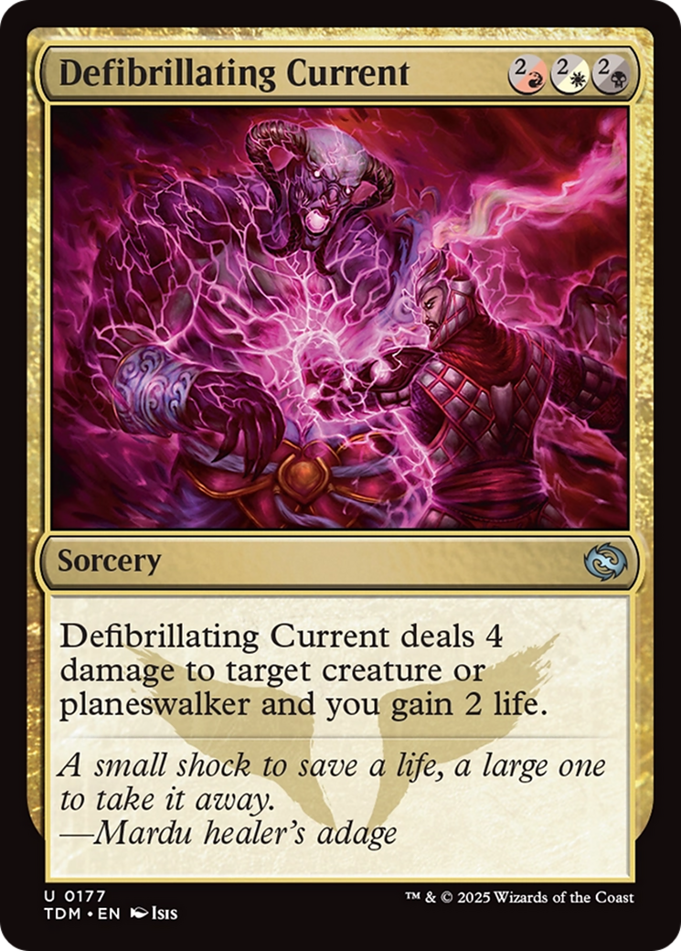 Defibrillating Current [Tarkir: Dragonstorm] | Magic Magpie