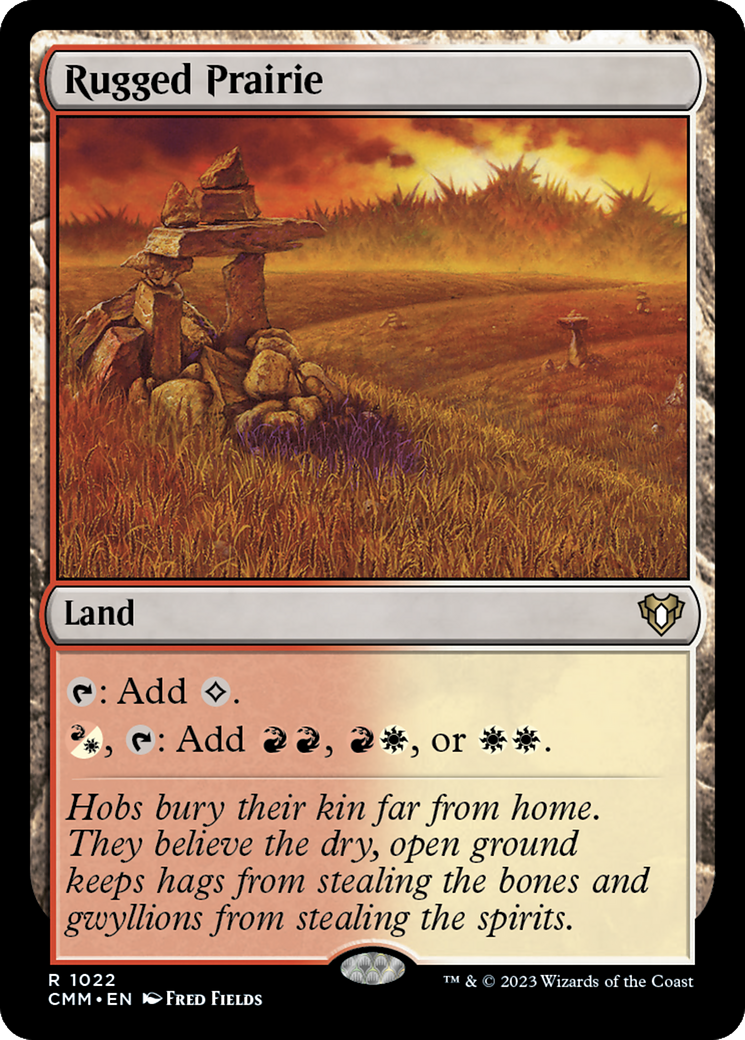 Rugged Prairie [Commander Masters] | Magic Magpie