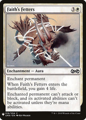 Faith's Fetters [Mystery Booster] | Magic Magpie