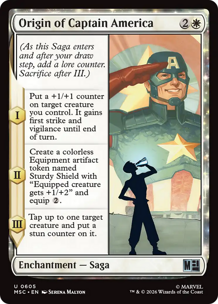 Origin of Captain America [Marvel Super Heroes Commander] | Magic Magpie