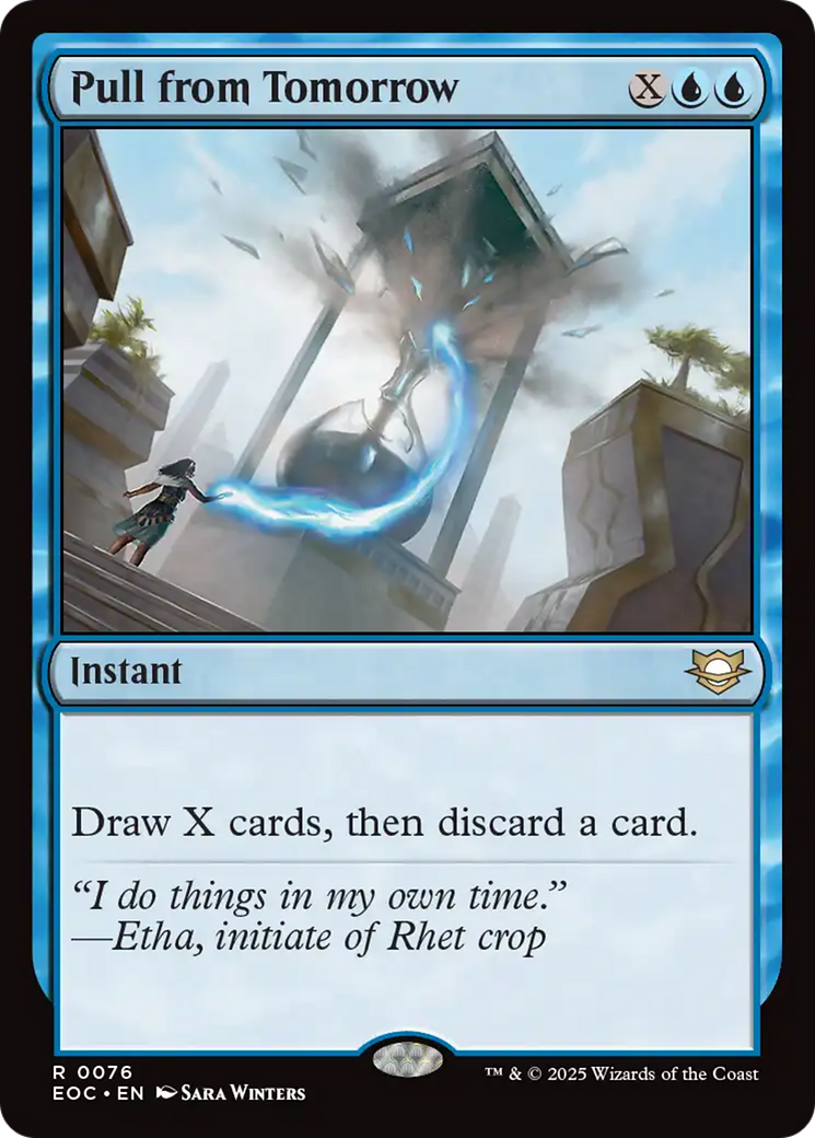 Pull from Tomorrow [Edge of Eternities Commander] | Magic Magpie