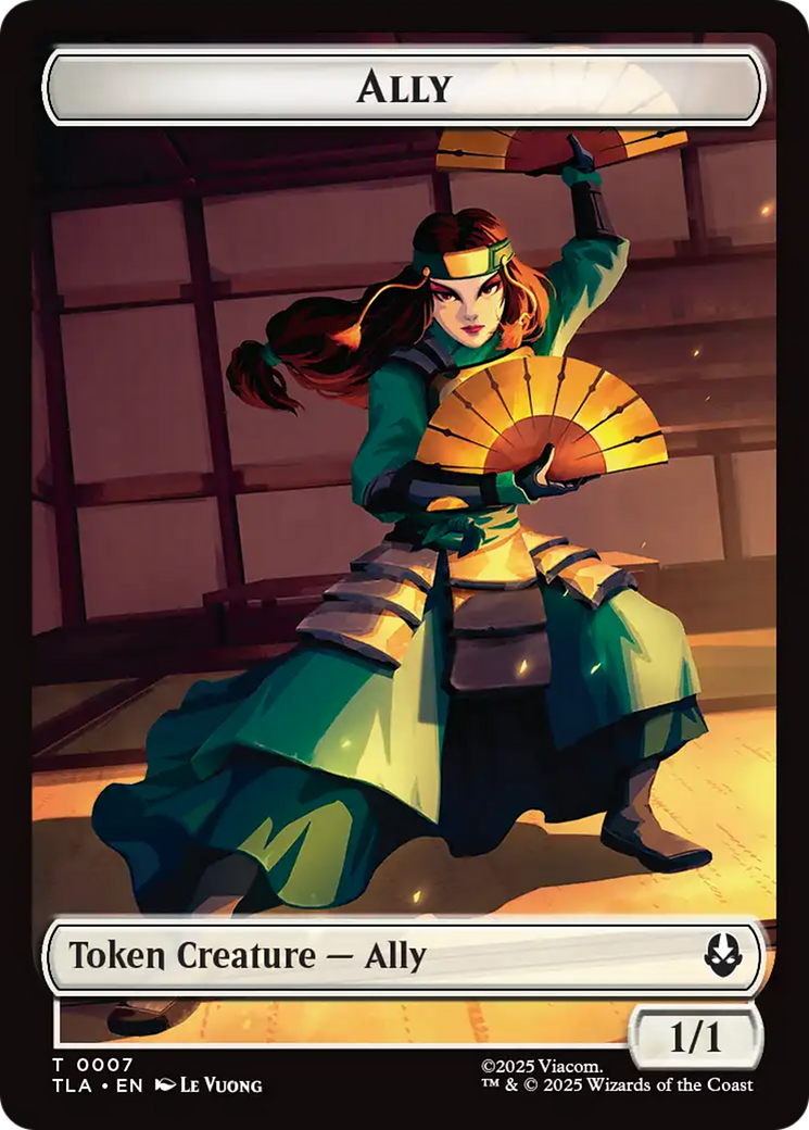 Ally (0007) // Spirit Double-Sided Token [Avatar: The Last Airbender Tokens] | Magic Magpie