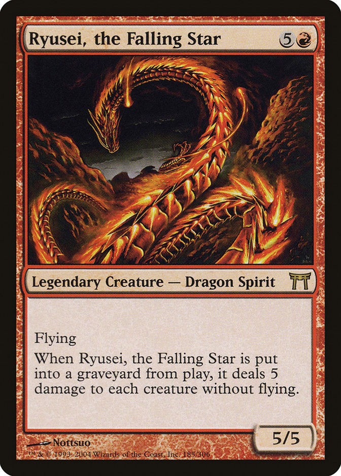 Ryusei, the Falling Star [Champions of Kamigawa] | Magic Magpie