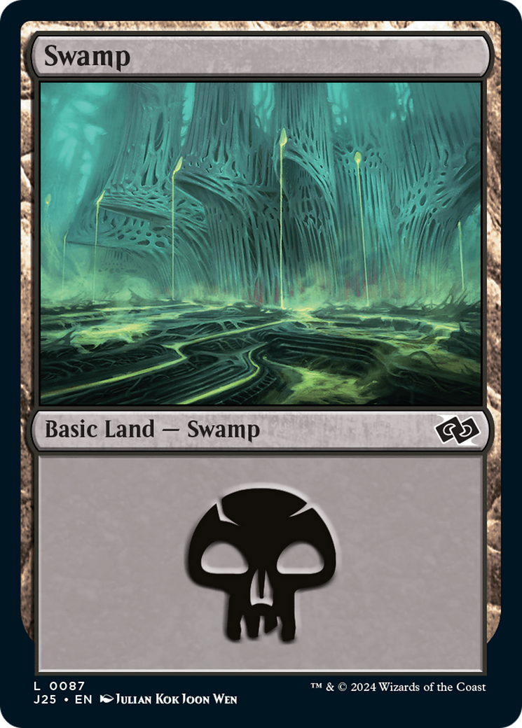 Swamp (87) [Foundations Jumpstart] | Magic Magpie