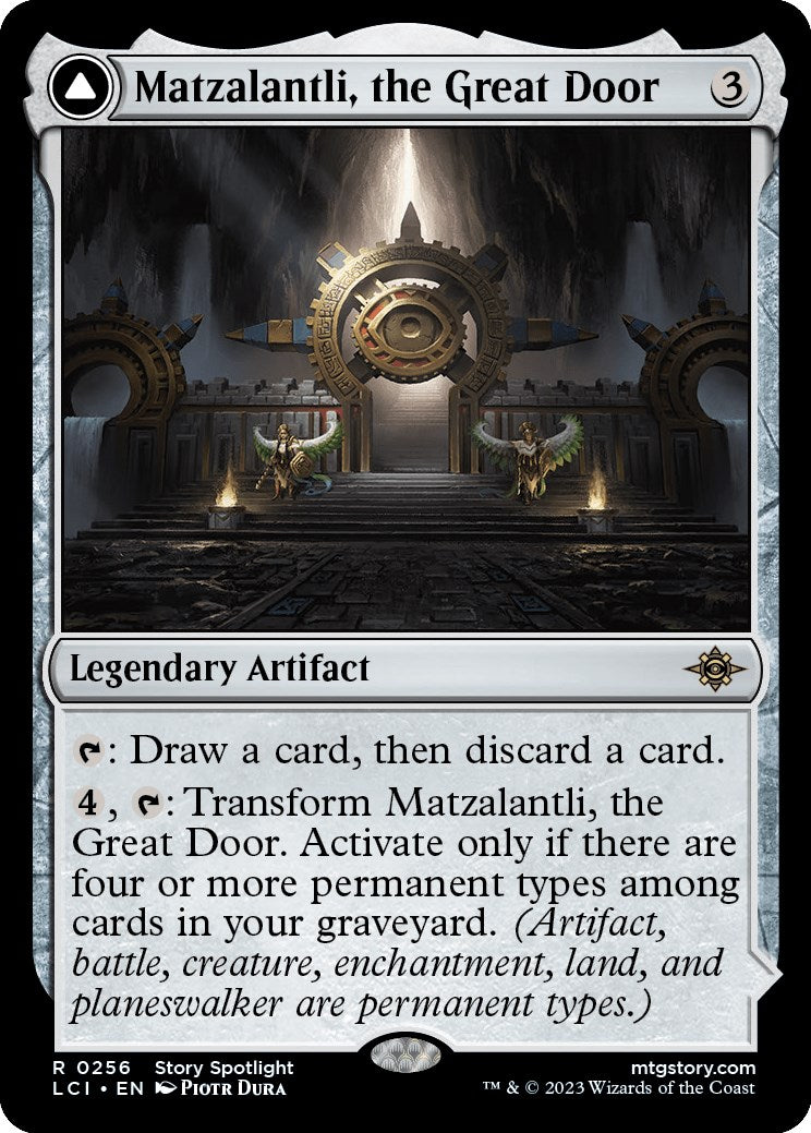 Matzalantli, the Great Door // The Core [The Lost Caverns of Ixalan] | Magic Magpie