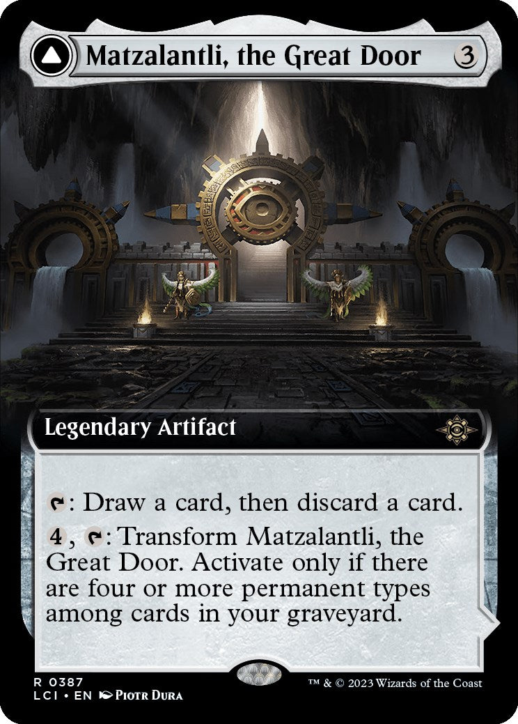 Matzalantli, the Great Door // The Core (Extended Art) [The Lost Caverns of Ixalan] | Magic Magpie