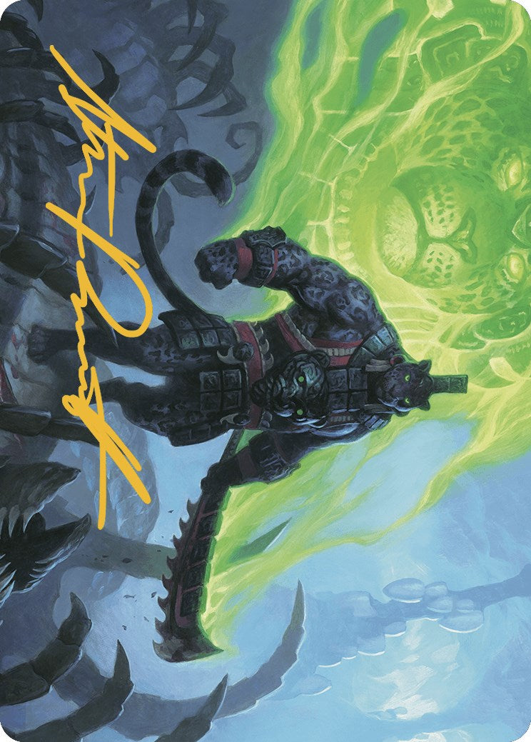 Malamet Veteran Art Card (Gold-Stamped Signature) [The Lost Caverns of Ixalan Art Series] | Magic Magpie