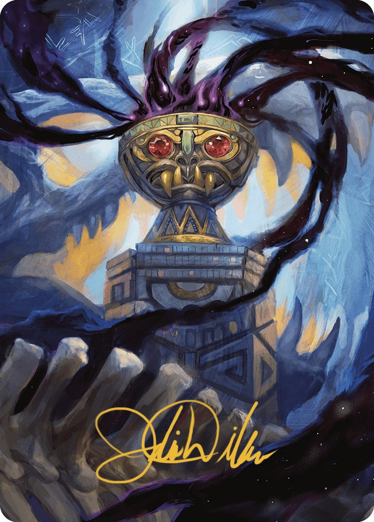 Chalice of the Void Art Card (Gold-Stamped Signature) [The Lost Caverns of Ixalan Art Series] | Magic Magpie