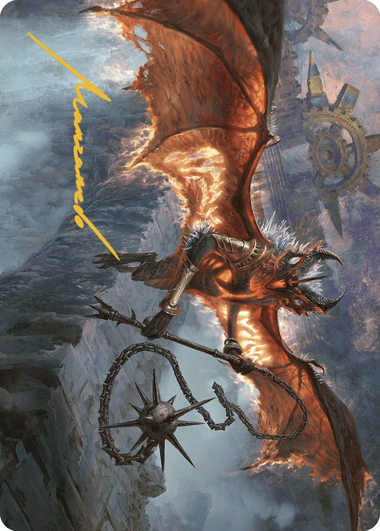 Bloodletter of Aclazotz Art Card (15/81) (Gold-Stamped Signature) [The Lost Caverns of Ixalan Art Series] | Magic Magpie