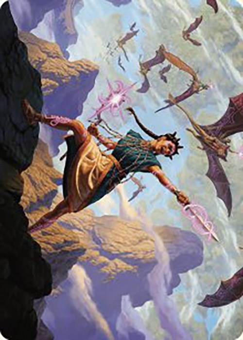 Warden of the Inner Sky Art Card [The Lost Caverns of Ixalan Art Series] | Magic Magpie