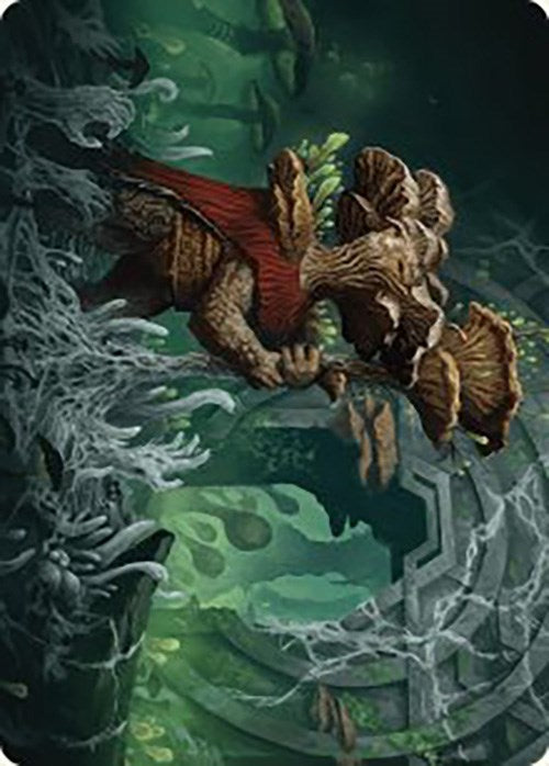 Tendril of the Mycotyrant Art Card [The Lost Caverns of Ixalan Art Series] | Magic Magpie