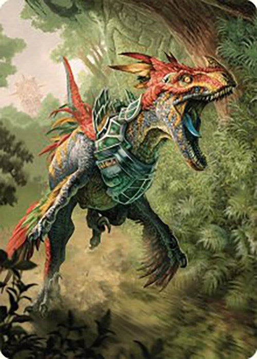 Dinosaur Token Art Card [The Lost Caverns of Ixalan Art Series] | Magic Magpie