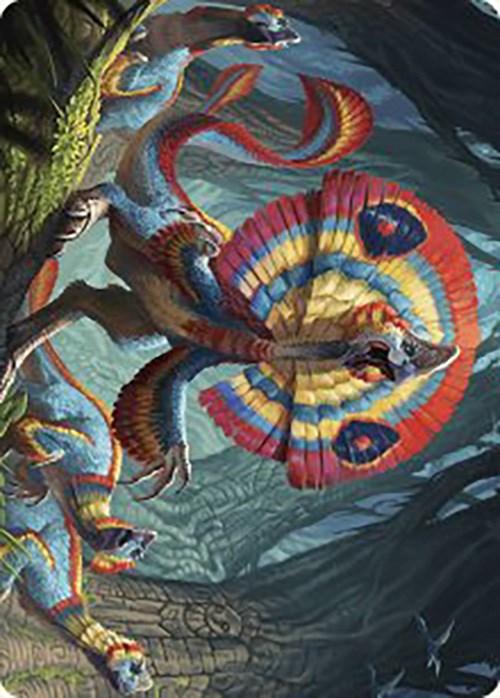 Sunfrill Imitator Art Card [The Lost Caverns of Ixalan Art Series] | Magic Magpie